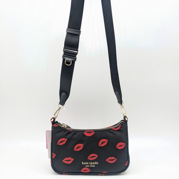 kate spade Bags Kate Spade Small The Little Better Sam Kisses Nylon